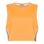 CONJUNTO MORMAII LINHA VITORIA MARCHEZINI CALCA E BLUSA LARANJA - Image 3