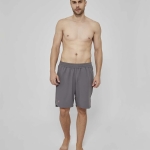 SHORT BAHAMAS ELASTC ALTO GIRO BARAN CINZA ASPHALT