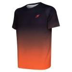CAMISETA MORMAII MASCULINA BEACH SPORTS DEGRADE PRETO/LARANJA