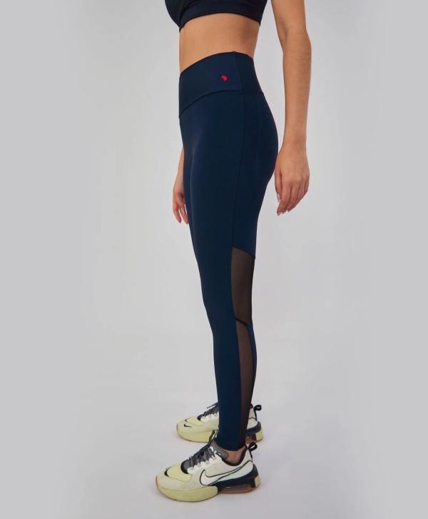 LEGGING ALTO GIRO HYPER RECORTES TULE PRETO - Image 2