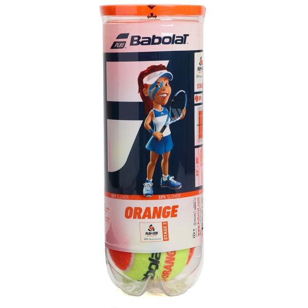 BOLA DE TENIS E BEACH TENNIS BABOLAT ORANGE - TUBO COM 3 BOLAS - Image 2