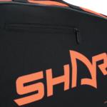 RAQUETEIRA SHARK BT - PRETA E LARANJA - Image 5