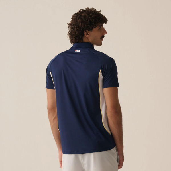 CAMISETA POLO MASCULINA FILA BACKSPIN MARINHO - Image 2