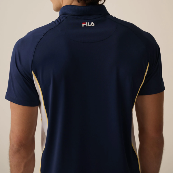 CAMISETA POLO MASCULINA FILA BACKSPIN MARINHO - Image 5