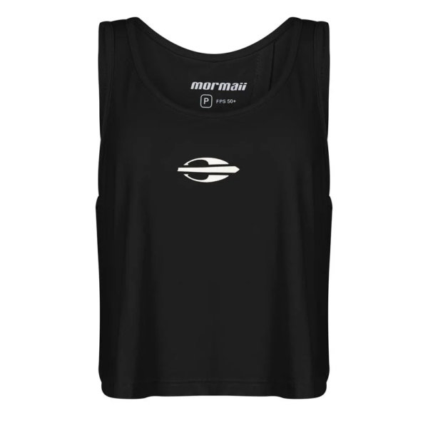 REGATA FEM CROPPED BEACH SPORTS MORMAII PRETO
