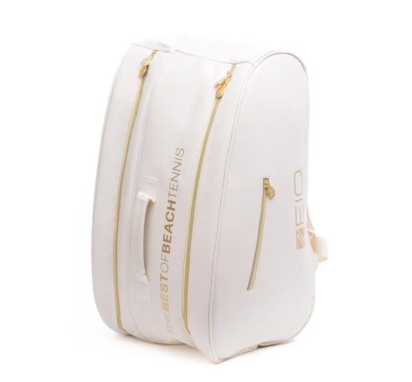RAQUETEIRA ZEIQ HUMMEL OFF WHITE