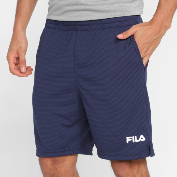BERMUDA MASCULINA FILA SPORT MARINHO