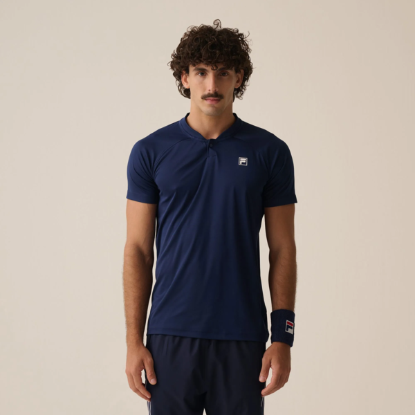 CAMISETA POLO FILA PLAYER MARINHO