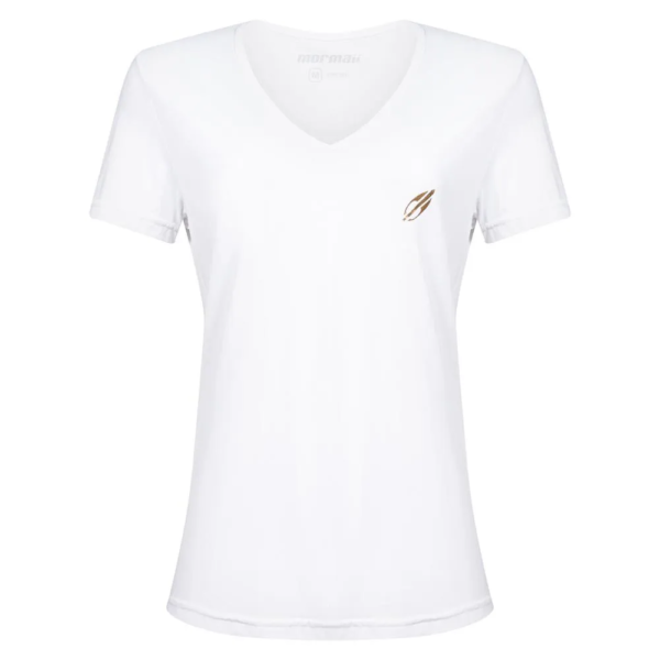 CAMISETA FEMININA MORMAII BEACH SPORTS BRANCA