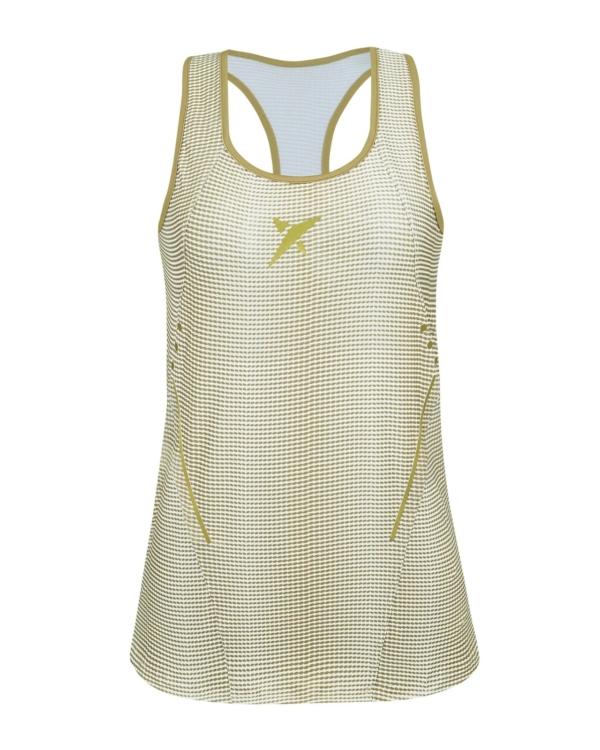 REGATA DROP SHOT BRANCO/DOURADO NICOLE