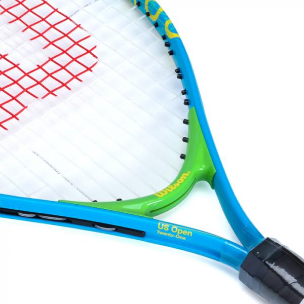 RAQUETE DE TÊNIS US OPEN JR 21 AZUL CLARO/VERDE - Image 2