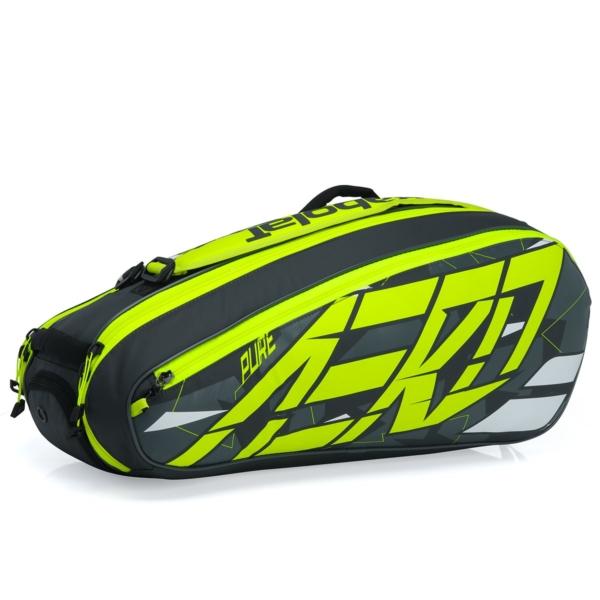 RAQUETEIRA BABOLAT PURE AERO X6 PRETO/AMARELO