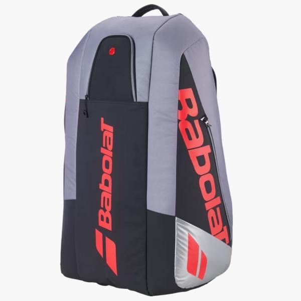 RAQUETEIRA BABOLAT PURE STRIKE X9 CINZA/PRETA/VERMELHA - Image 3