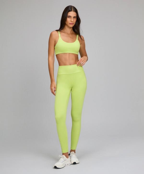 LEGGING ALTO GIRO ELASTICO VERDE PRIMAVERA
