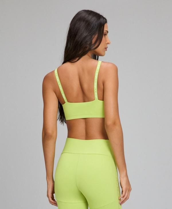 TOP ALTO GIRO ELASTICO PERSONALIZADO VERDE PRIMAVERA - Image 2
