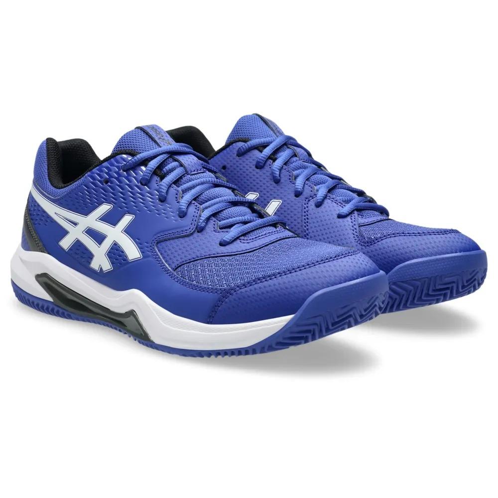TÊNIS ASICS MASC GEL DEDICATE 8 CLAY AZUL ROYAL/BRANCO