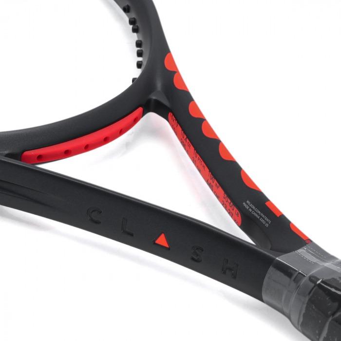 RAQUETE DE TÊNIS WILSON CLASH 100 V3.0 PRETA - Image 3