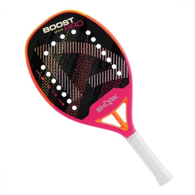 RAQUETE DE BEACH TENNIS SHARK BOOST PRO SOFIA CIMATTI
