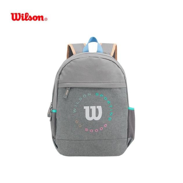 MOCHILA WILSON KIDS CINZA